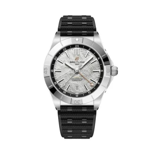 Chronomat 40 GMT Stainless Steel / Erling Haaland / Rubber