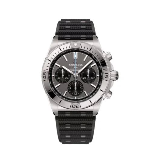 Chronomat B01 42 Titanium / Grey / Rubber Rouleaux