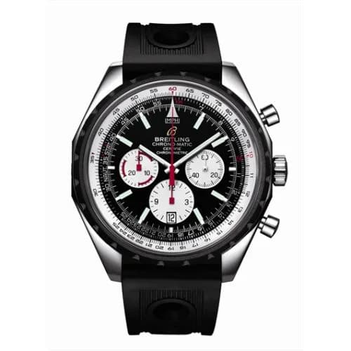 Chrono-Matic 49 Black / Rubber