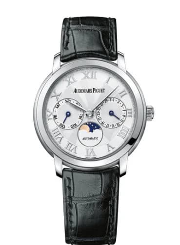Jules Audemars Day & Date White Gold / Silver