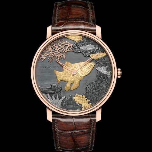 Villeret Manuelle Piece Unique Shakudō Pine Tree