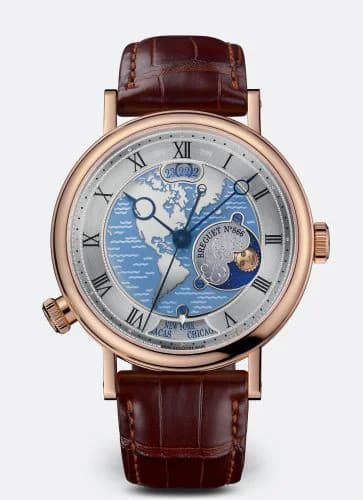 Classique Hora Mundi 5717 Rose Gold  / America