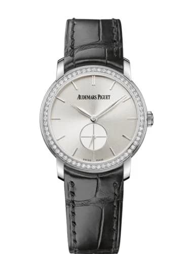 Jules Audemars Small Seconds White Gold / Diamond / Silver