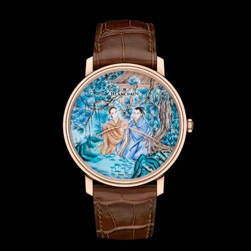 Villeret Manuelle Piece Unique Grand Feu Men in Garden