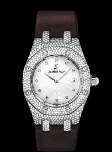 Royal Oak 67605 White Gold / Diamond / MOP