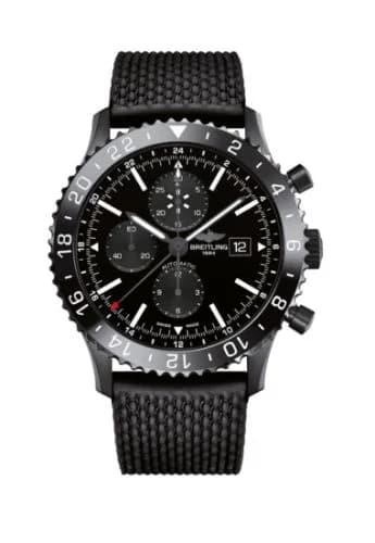 Chronoliner Blacksteel / Black / Rubber