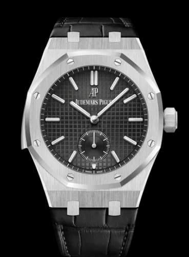 Royal Oak Repeater Supersonnerie Platinum / Black / Strap