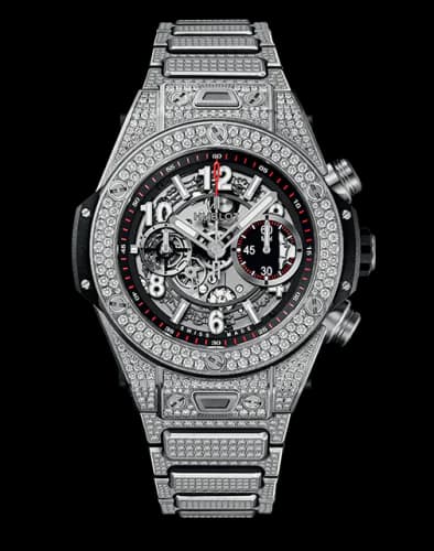 Big Bang Unico 45 Titanium / Pavé / Bracelet