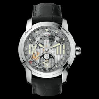 L-Evolution Quantieme Complet 8 Jours White Gold