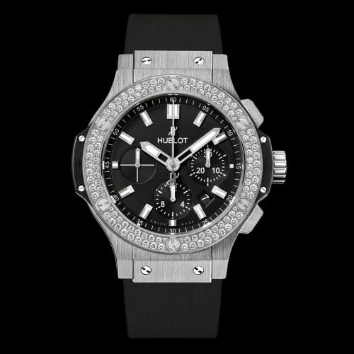 Big Bang 45 Stainless Steel / Diamond / Black