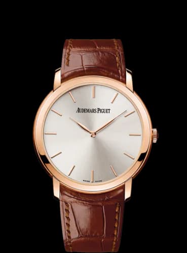 Jules Audemars 15180 Extra-Thin Pink Gold / Silver