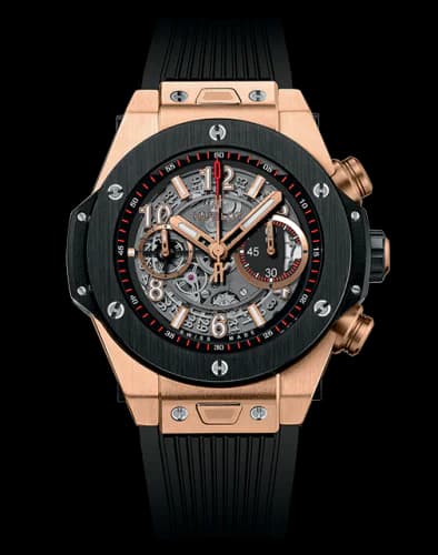 Big Bang Unico 45 King Gold / Ceramic / Black