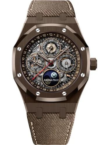 Royal Oak Perpetual Calendar Openworked 41 Cactus Jack