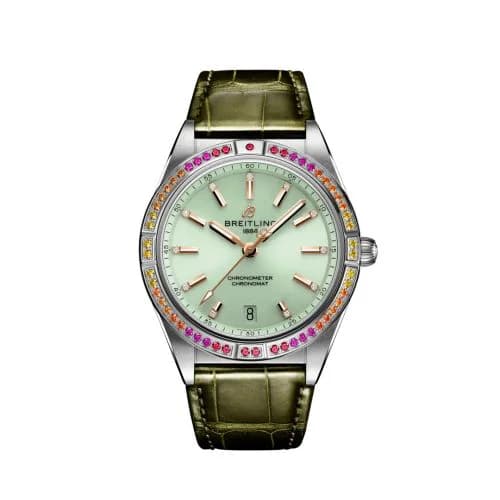 Chronomat Automatic 36 South Sea Stainless Steel / Mint Green