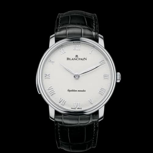 Villeret Répétition Minutes Automatique White Gold