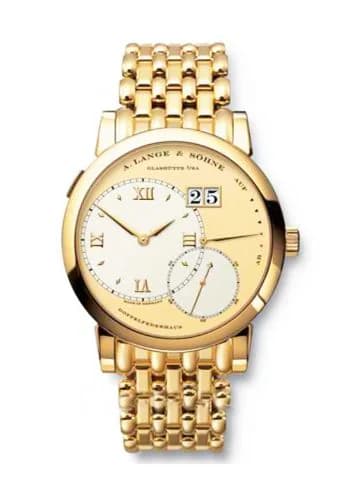 Grande Lange 1 Yellow Gold / Champagne / Bracelet