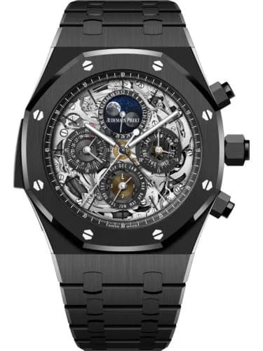 Royal Oak Grande Complication Openworked Black Ceramic