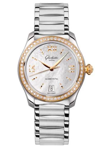 Lady Serenade Stainless Steel / Rose Gold / Diamond / MOP / Bracelet