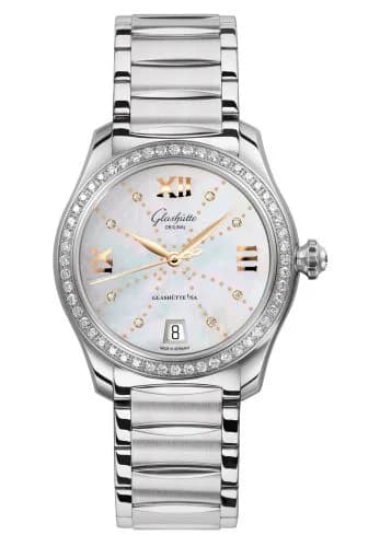 Lady Serenade Stainless Steel / MOP - Index Line / Bracelet