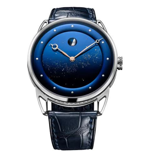DB25 Moon Phase Starry Sky Platinum / Diamond
