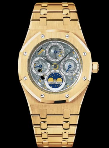 Royal Oak Perpetual Calendar Openworked Yellow Gold