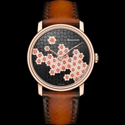 Villeret 8 Jours Manuelle Red Gold / Unique Piece / Cherry Blossom