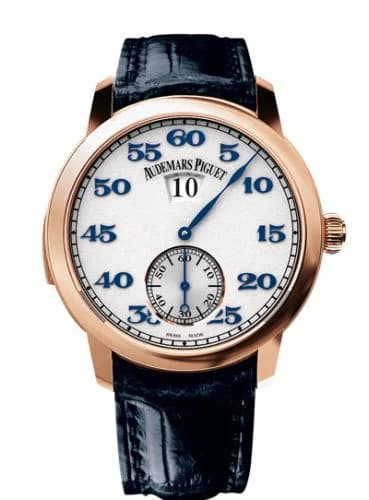 Jules Audemars Minute Repeater Jumping Hours Pink Gold / White