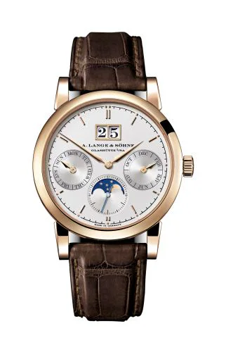 Saxonia Annual Calendar Pink Gold / Silver