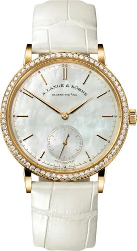 Saxonia Automatik Yellow Gold - Diamond / MOP