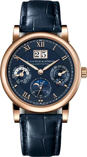 Langematik Perpetual Pink Gold / Blue / 20th Anniversary