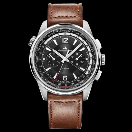 Polaris Chronograph WT Titanium / Black / Calf