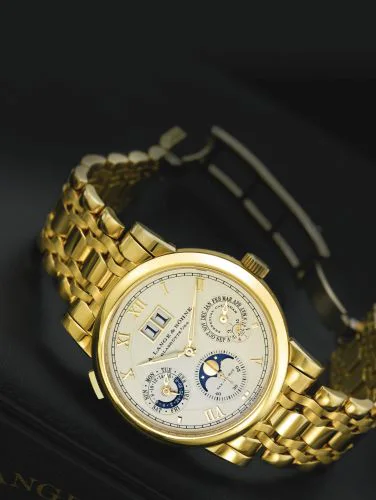 Langematik Perpetual Yellow Gold / Bracelet