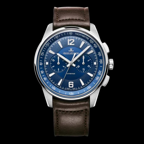 Polaris Chronograph Stainless Steel / Blue / Calf
