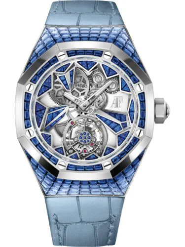 Audemars Piguet Royal Oak Concept Flying Tourbillon White Gold / Baguette Sapphire