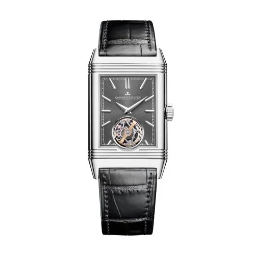 Reverso Tribute Tourbillon Stainless Steel / Grey