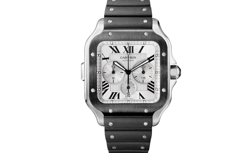 CARTIER SANTOS DE CARTIER CHRONOGRAPH XL, image 1 CARTIER SANTOS DE CARTIER CHRONOGRAPH XL, image 1