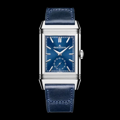 Reverso Tribute Duoface Stainless Steel / Blue / Fagliano