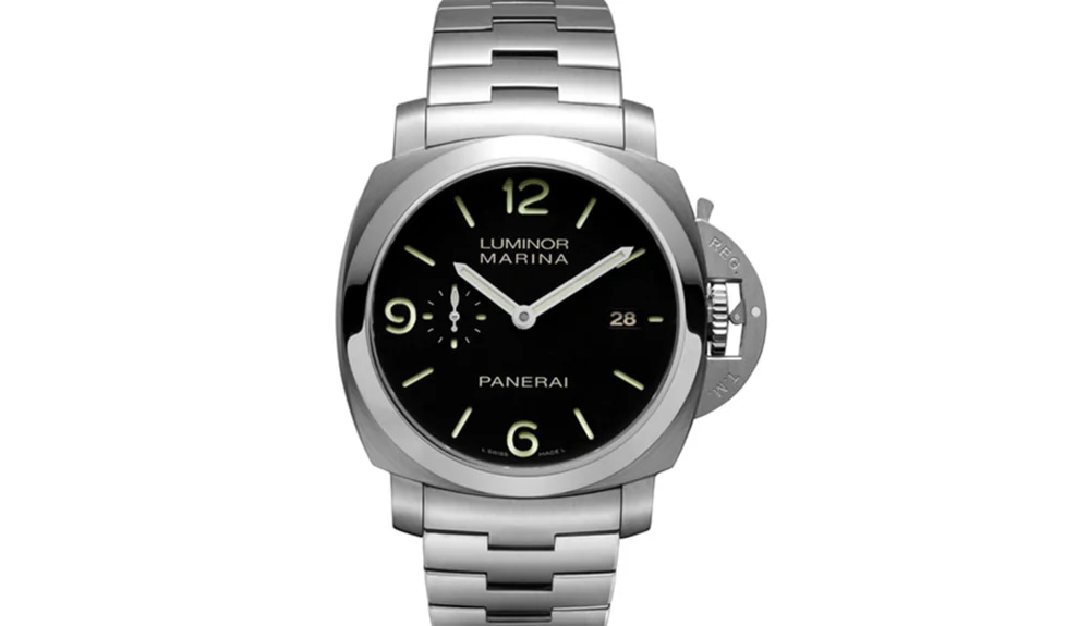 PANERAI LUMINOR 1950 3 DAYS GMT AUTOMATIC ACCIAIO 44MM, image 1 PANERAI LUMINOR 1950 3 DAYS GMT AUTOMATIC ACCIAIO 44MM, image 1