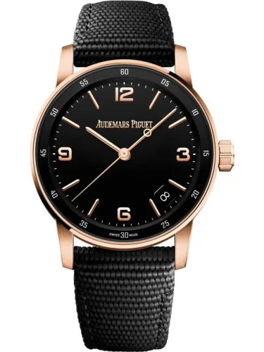 CODE 11.59 Automatic Pink Gold / Black / Fabric