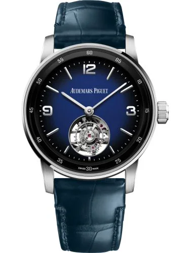CODE 11.59 Tourbillon Selfwinding White Gold / Blue