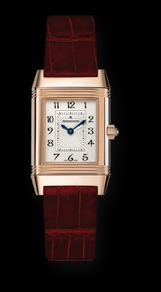 Reverso Duetto Pink Gold Brown Strap