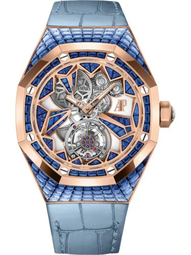 Audemars Piguet Royal Oak Concept Flying Tourbillon Pink Gold / Baguette Sapphire